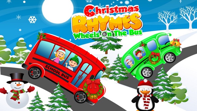 Christmas Rhymes Wheels On The Bus - Popular Rhyme(圖1)-速報App