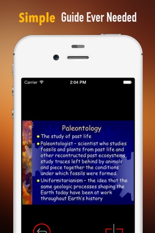 Paleontology Glossary: Cheatsheet with Study Guide screenshot 2