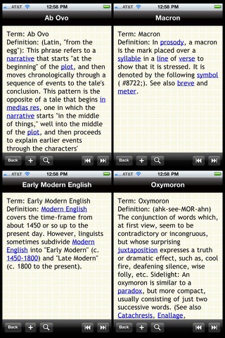 Glossary of Poetic Terms screenshot 2