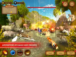 Captura de Pantalla 1 Wild Eagle Sim Simulator Incremental Clicker Game iphone