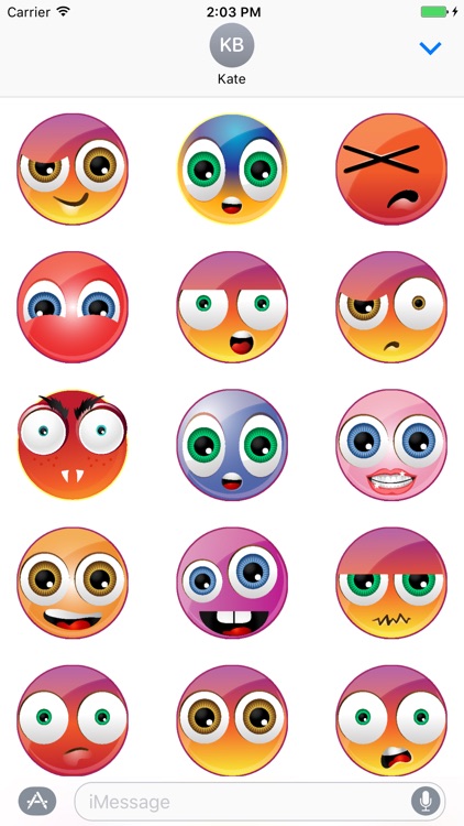 Emoticons Smiley Stickers