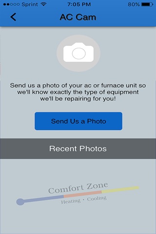 Comfort Zone Service screenshot 2