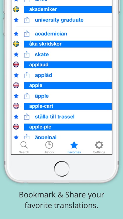 Offline English Swedish Dictionary with Voice