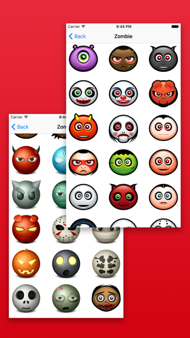 Zombie Emoji Horrible Troll Faces Spooky Emoticons screenshot 3