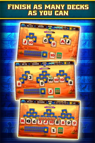 Egyptian Pyramid Solitaire - Tournament Edition screenshot 4