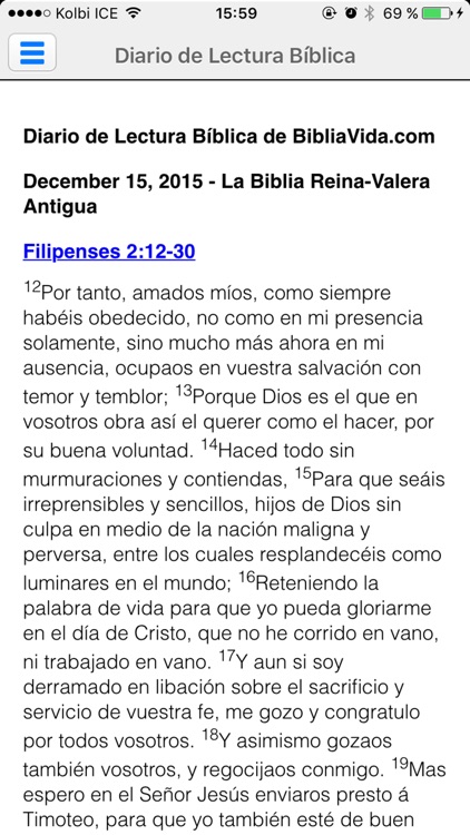 Biblia Reina Valera en Español screenshot-3