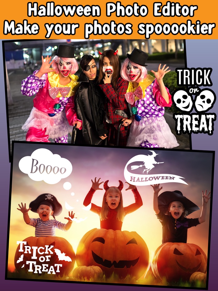 Halloween Photo Collage Editor