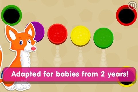 Smart Baby Shapes: Learning games for toddler kids screenshot 3