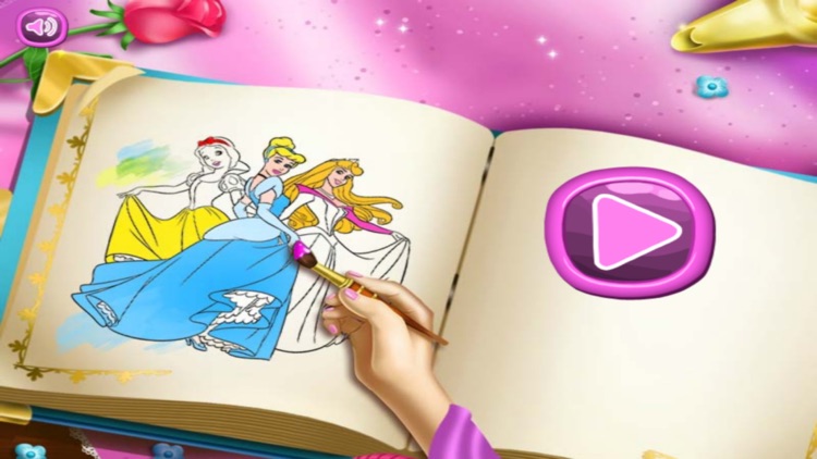 公主的彩色画册 - 小孩大人都爱玩