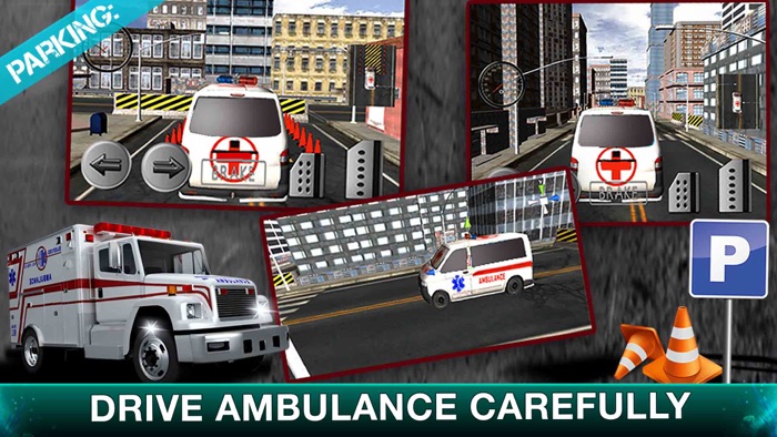 Ambulance Rescue Mission Real Emergency Parking
