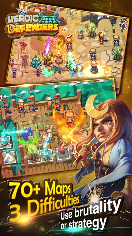 Heroic Defenders: Charge!!! with mighty commanders