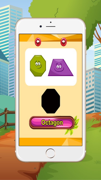 Learn English Vocabulary : Shape : learning games for kids - free!!