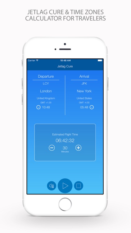 Jetlag Cure & Time Zones Calculator for Travelers