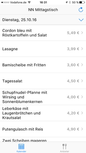 Mittagstisch Niederrhein(圖1)-速報App