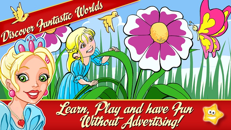 A Princesses Fairy Tale Jigsaw Puzzle Game and Horses Coloring Book – Jigsaws puzzles games for kids toddlers and unicorns screenshot-0