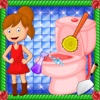 Bathroom Cleaning Girl - Cleanup & Washing Game
