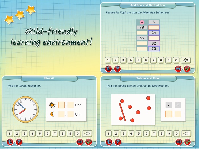 Successfully Learning Math, German and English