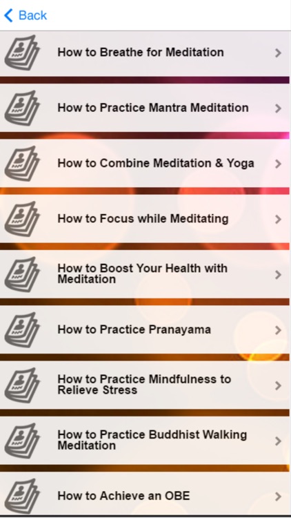 Meditation Tips - Learn How to Do Meditation screenshot-4