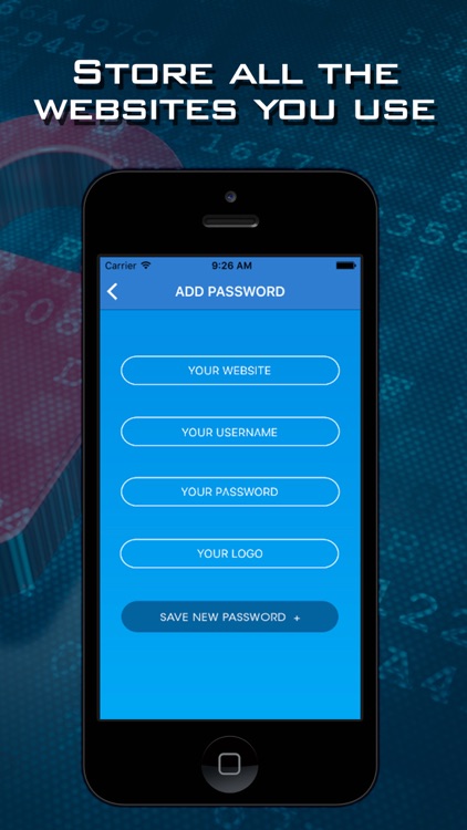 TouchPass: Password Manager