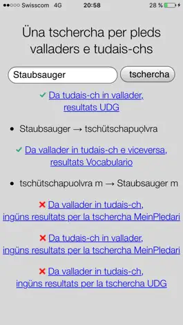 Game screenshot Vallader Romansh-German dict hack