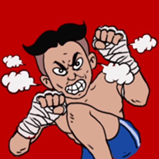 Thai Boxing Stickers