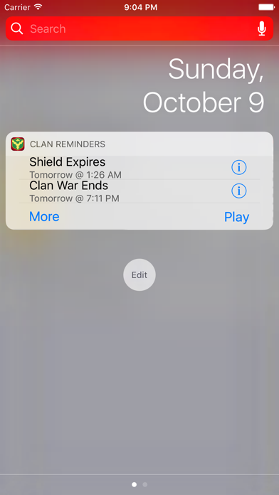 How to cancel & delete Clash Reminders from iphone & ipad 4