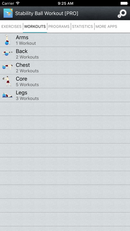 Exercise Ball Workouts & Weighted Stability Plans screenshot-3