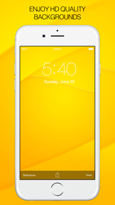 How to cancel & delete Yellow Wallpapers & Yellow Backgrounds from iphone & ipad 2