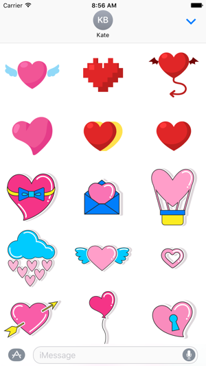 80s Love Stickers Pack for iMessage(圖3)-速報App