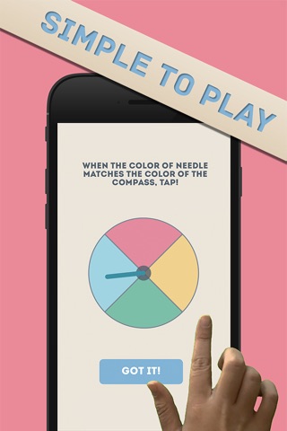 Color Compass - Test Your Brain Reflex and Improve Mental Focus screenshot 2