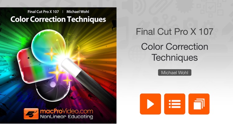 Course For Final Cut Pro X - Color Correction