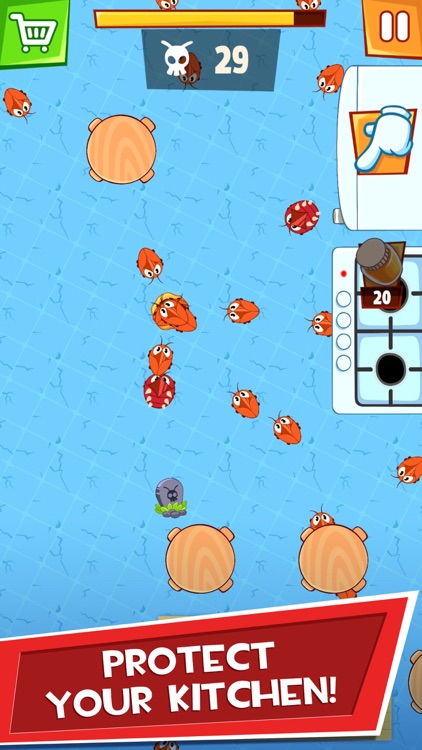 Cockroach Smash - iBugs Invasion