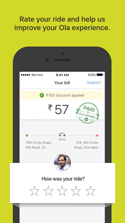 Ola cabs - Book taxi in India screenshot-3