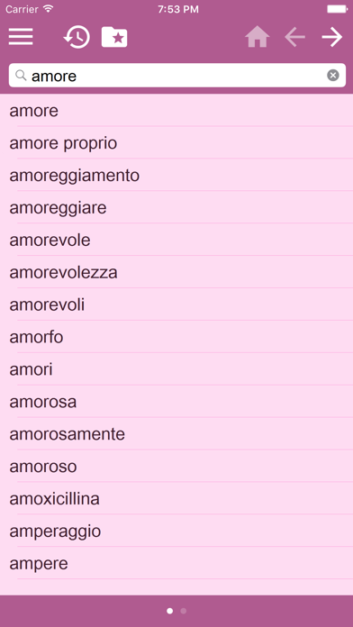 Dizionario Italiano-Multilingue screenshot 4