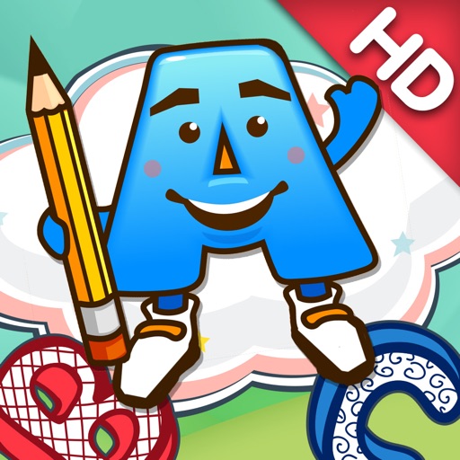 ABC Letters Tracing Practice Handwriting Preschool Icon