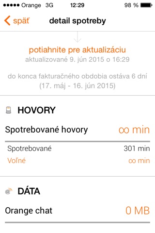 Môj Orange screenshot 4