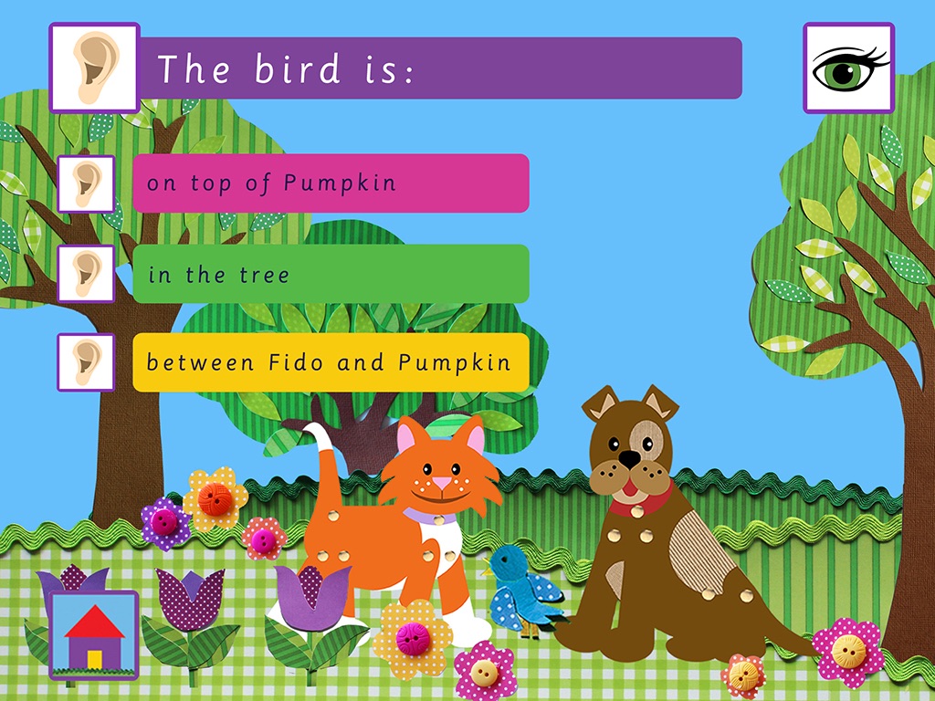 Fido&Pumpkin Position Words screenshot 3