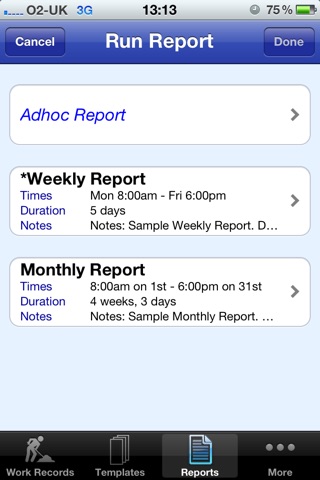 Work Diary Pro screenshot 4