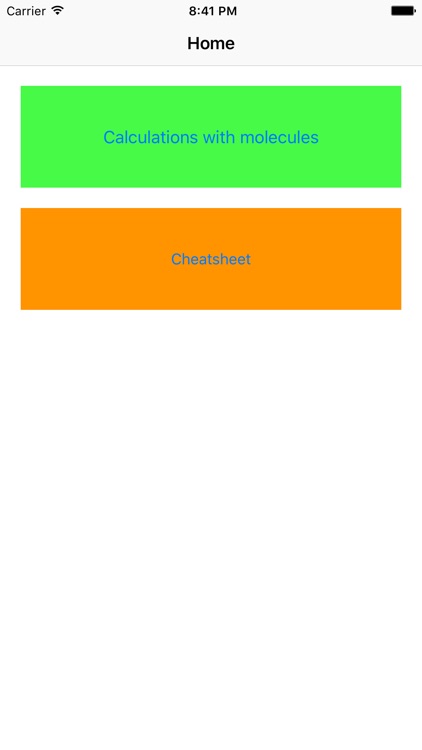 Chemistry - Cheatsheet and Molar Mass Calculations