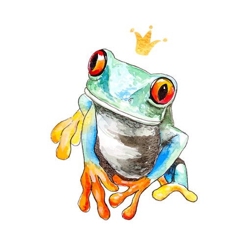 Hipster Frog