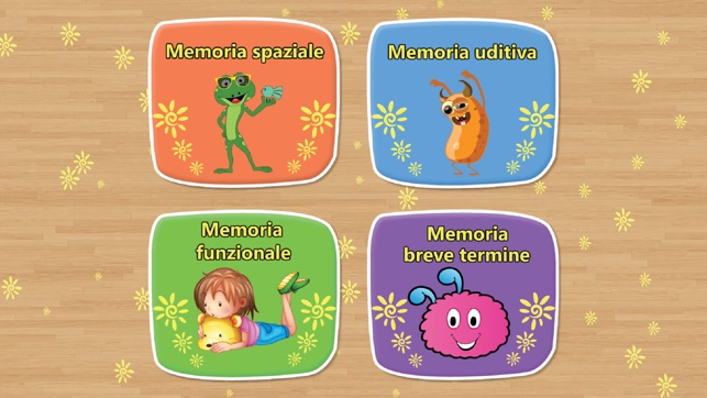 Un memory game per bambini