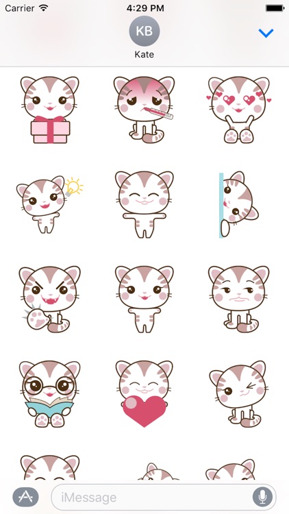 Cat Cute - Animated Sticker