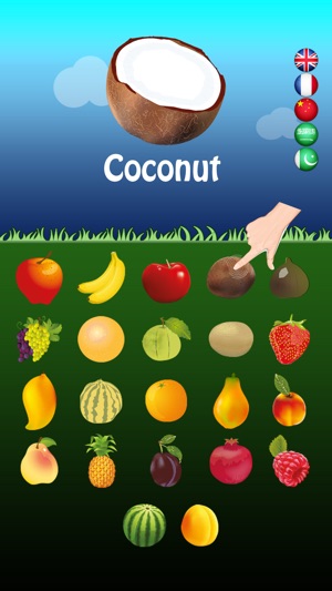 Multilingual Fruits Go for Kids(圖5)-速報App