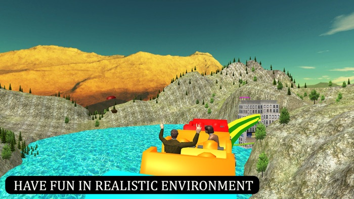 La montaña rusa Sim 3D