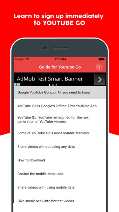 Guide For Youtube Go Learn Offline Youtube App For Android Download Free Latest Version Mod 21