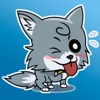 Cute Wolf Puppy Stickers