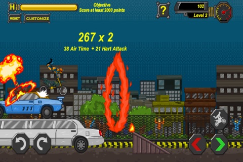 Risky Rider - Free Online Bike Game screenshot 2