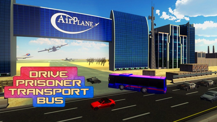 Airplane Prisoner Transport & Police Cop Duty Sim