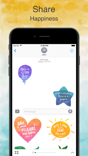 Happy Verses for iMessage Stickers(圖1)-速報App