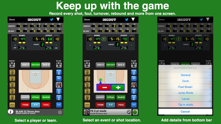 iScout Basketball Pro - Stats and Scoring